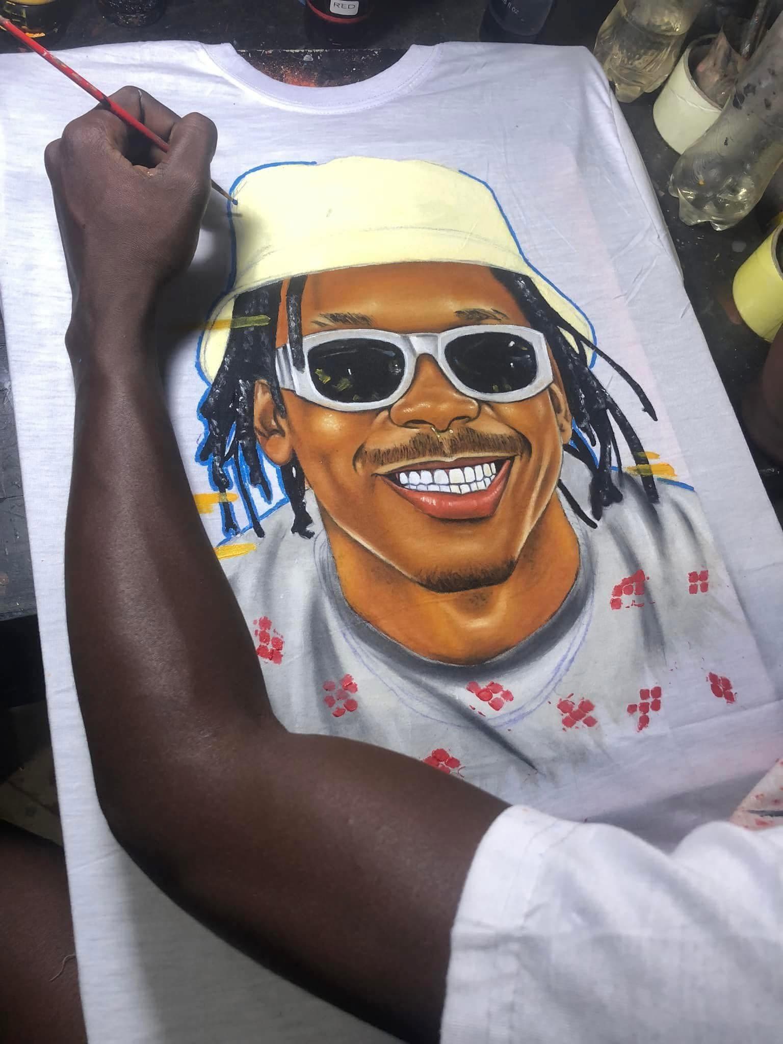 Pintura sobre T-shirt